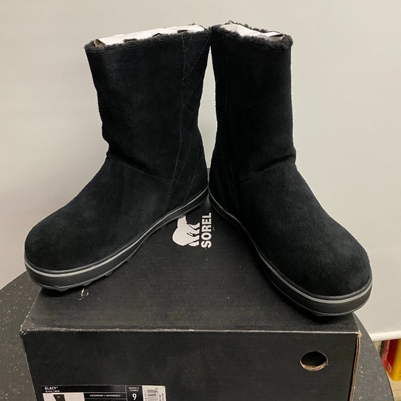 Sorel Glacy Fleece-Lined Waterproof Snow Boot - Picture 3 of 10